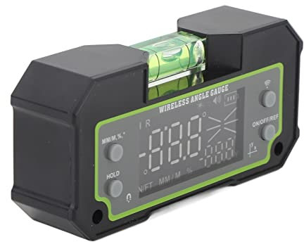 Buscador de ángulos Digital, Medidor de ángulo Digital, Caja de Nivel, Transportador, Inclinómetro de Doble Eje, Buscador de ángulos, Base Magnética para Carpintería,