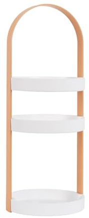 Flamingueo Organizador de Maquillaje - Organizador Baño, Makeup Organizer, Tres Pisos, Almacenaje Baño, Organizador Cosmeticos, Organizador Skincare