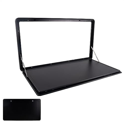 Wohnmobiltisch, Faltbarer Picknicktisch für Wohnmobile, Klapptisch zur Wandmontage mit Doppelverriegelungsdesign, schwimmender Wandtisch aus Aluminiumlegierung, maximale Tragkraft 20 kg, für