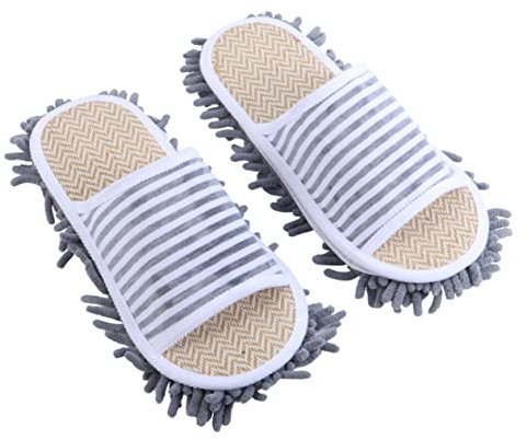 Pantoufles en Tissu pour Hommes, Chaussures D'intérieur Antidérapantes