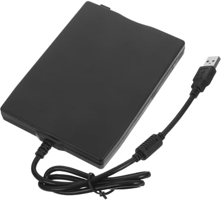TOYZFRIENDY Unidad de Disquete Externa USB 3.5 Portátil para PC y Portátil, Lector de Discos Plug and Play, Compatible con Windows y Diseño Compacto Ligero para Uso en Escritorio y Viaje