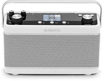 Roberts STREAM219 FM/DAB/DAB+/INTERNET Digital Radio with Bluetooth & Streaming, White