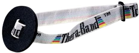 THERABAND Zubehör-Set für Widerstandsbänder – Türanker, Assist-Schlaufe & Softgriffe – Fitnessband-Erweiterung für Krafttraining, Dehnung, Physiotherapie & Reha zu Hause oder im Studio