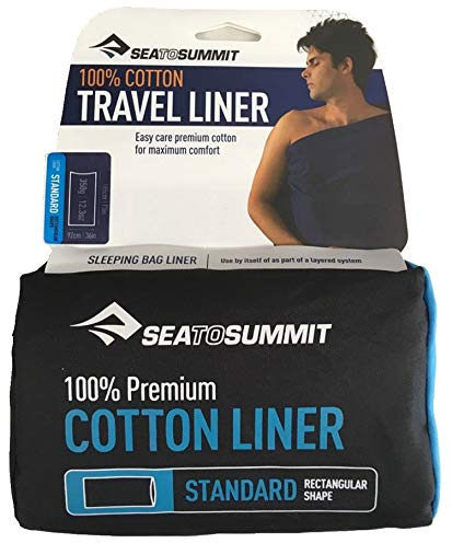 Sea to Summit Schlafsack Hüttenschlafsack Premium Cotton Rec Travel Liner