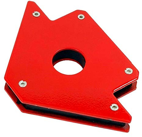 25/50/75LB Magnetic Angle Corner Holder Welding CLAMP Support FIX Arrow Magnet (4, 75Lbs)