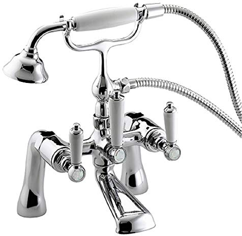 Bristan RS2 BSM C Renaissance Mischbatterie für Badewanne/Dusche, verchromt