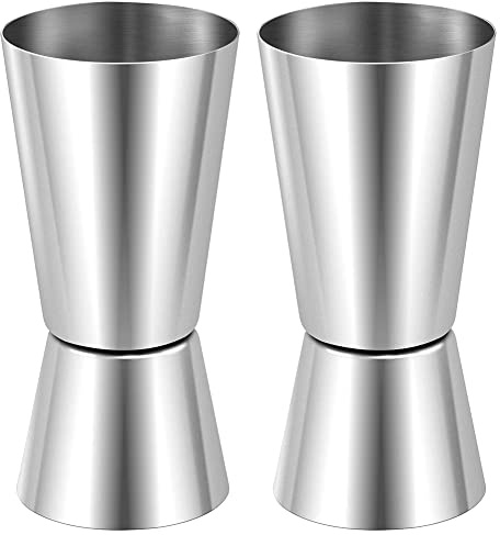Quystetes Spirit Mide 25Ml / 50Ml, Bebidas a Medida de Jigger Medidora de Bebidas Dobles para Coctelera de Vino de Fiesta