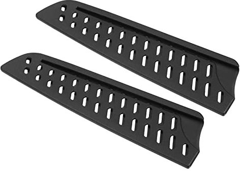 PATIKIL PP Sicurezza Coltello Copertura Manicotti per 7 Santoku Coltello, 2pz Coltelli Edge Protezione Protezione Universale Coltello Fodero Portatile per Cucina, Nero
