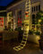 Geemoo Noel Guirlande Lumineuse Electrique, Échelle avec le Père Noël, 8 Modes, Fonction Mémoire Minuteur, Étanche, pour Decoration Noel Exterieur et Interieur (Blanc Chaud)