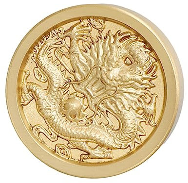 SEWACC Titel Eleganter Messing Briefbeschwerer Für Kalligraphie Rundes Design Stabil Und Sicher Für Schreibtisch Für Chinesische Malerei Und Kunstprojekte