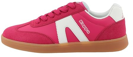 Supremo - Kappa Baskets pour Femme 95k0312001, Rose/Blanc, 40 EU