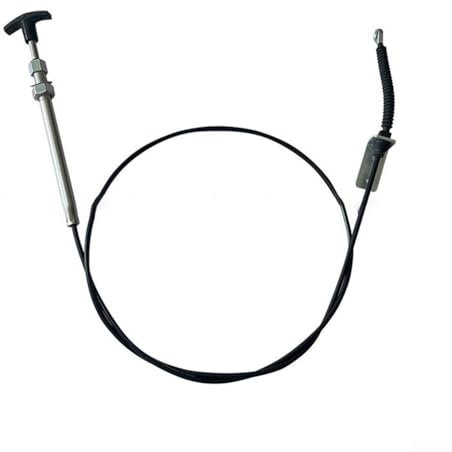 Zoegneer 1 unids cable de entrada de control de boquilla para cable deflector de conducto cable de tracción cable de cambio cable del acelerador AM134404 para cortacésped barredora de nieve
