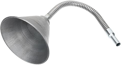 BELLIFFY Embudo De Metal Para Manguera De Embudo Flexible Para Tubo De Transmisión De Hierro Suministro De Automóviles Para Reabastecimiento De Combustible De Emergencia