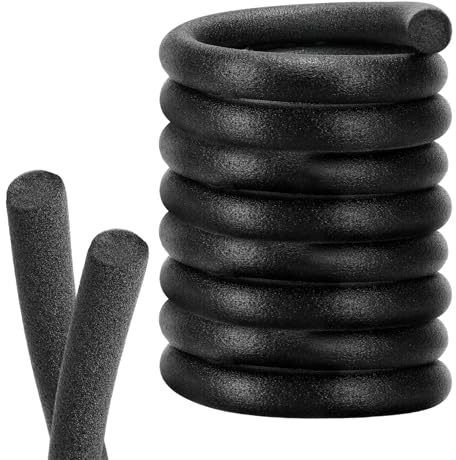 PATIKIL 1-31/32 Inch(50mm) Diameter x 6.56 Feet Backer Rod for Gaps and Joints, Foam Rope Caulk Crack Joint Filler Roll Seal Weather Strip for Home Construction, Black