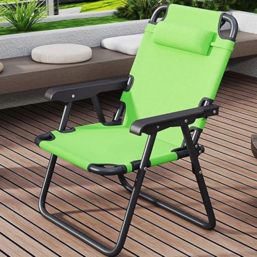 GWFBLID Campingstuhl faltbar bis 100 kg Angelstuhl Faltstuhl Klappstuhl Gepolstert mit Armlehnen hohe Rückenlehne Strandstuhl klappbarer Angelstuhl für Picknick Outdoor Wandern