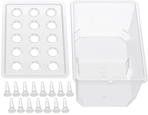 di Coltivazione per Interni, fioriera da 15 cialde | Accessorio per la casa, Cucina, Balcone, Giardino, davanzale, Strumento da Cortile, efficiente Kit di piantagione per Erbe