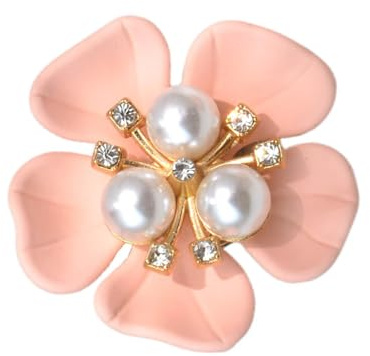 Cubrebotones para blusas de mujer – Cierres de botones con diamantes de imitación | Gemelos elegantes, botones de perlas florales inusuales, joyas, decoración para ropa, abrigos, cierres elegantes