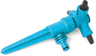 Cellfast Rotating Sprinkler TWISTER sz BASIC, Three Arms, Speed Adjustment, Coverage up to 121m², 51-415