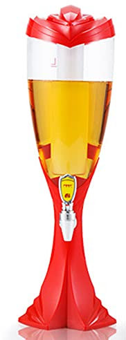LJJ Dispensador De Cerveza, Dispensador De Bebidas Barril De Cerveza De Barril De 1,5 L, Dispensador De Cerveza con Enfriador, Utilizado para Reuniones Familiares