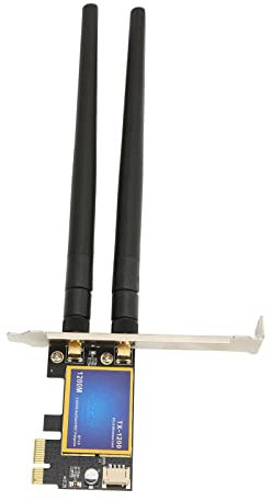 Scheda WiFi PCIE, Bluetooth 4.0 2.4Ghz 5Ghz Adattatore di Rete WiFi Dual Band 1200Mbps velocità PCB Scheda WiFi PCIEx1 per PC