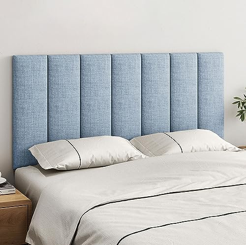 NEPHRA Pannelli Adesivi per pareti, Pannelli Adesivi Decorativi 3D per pareti, Cuscini Testata Letto, Testiera Decoro Adesivi Murali Imbottiti for Camera da Letto (Colore : A, Size : 150cm)
