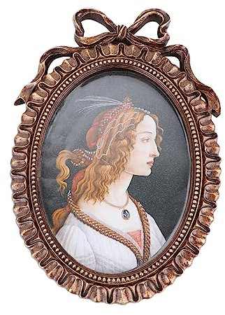 AOKWAWALIY 1Stk Vintage- Vintage-Wanddekoration dekorativer Fotorahmen Vintage Wohnkultur Goldrand bilderrahmen Golddekor Desktop-Fotorahmen Fotohalter Haushalt schmücken Einrichtung