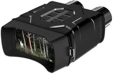 FDTMGW Nachtsichtbrille, 800M Nachtsichtbrille IPS 5K Ultra High Definition 10-facher Digitalzoom Infrarot-WiFi-Fernglas-Teleskop für die Jagd Camping Nachtsichtgerät