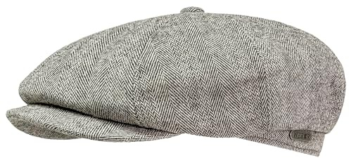 WEROR Schiebermütze Herren Schirmmütze Herrenmütze Newsboy Flat Cap Mütze