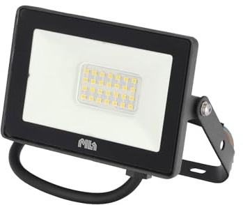 Philips Proyector LED Pila 20W 4000K 1900lm IP65 Luminaria Exterior Patio Resistente al Agua 230V Floodlight Iluminación de Seguridad 8719514532977