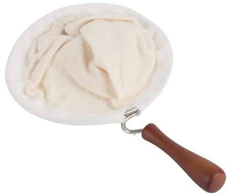 Filtro de café de tela, reutilizable, colador de café, lavable, paño de franela hecho a mano, filtro de café, filtro de té, calcetín hecho a mano, franela para café por goteo a mano (grande)