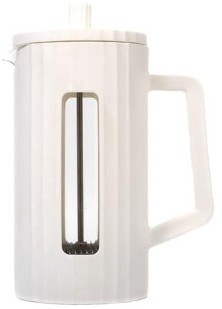 Asyduey Cafetera de Prensa Francesa de 600 Ml, Cafetera de Vidrio de Borosilicato Alto, Tetera