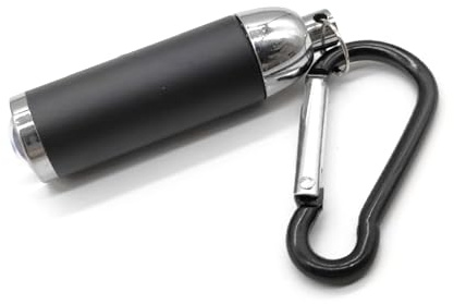 Obotsnoi Linternas de senderismo impermeables para exteriores, llavero de bolsillo ajustable, linterna LED pequeña, linterna LED duradera, linternas pequeñas