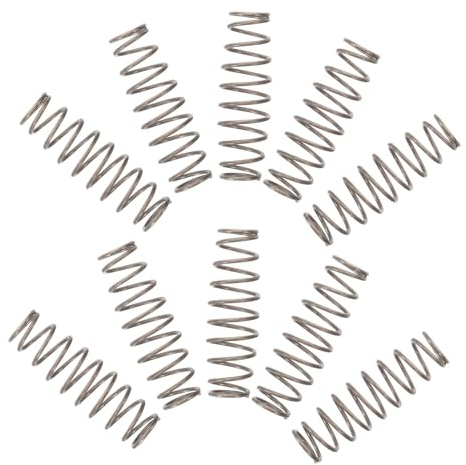 Gadpiparty 10 Stück Teiliges Ersatzfeder aus Edelstahl für Hochastschere Präzise Feder für Gartenschere Langlebig und Rostfrei Geeignet für Bypass pruner und Handbeschneider Einfach zu