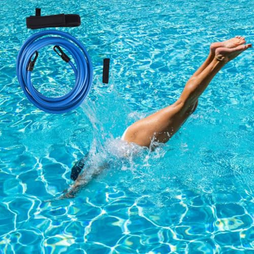 Schwimmgürtel Pool, Schwimmhilfsgürtel, Schwimmbadgurt, Schwimmhilfe Gurtel, Schwimmwiderstand Gürtel Für Schwimmingpools Widerstandstraining, Für Training, Schwimm