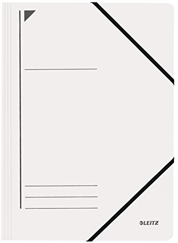 Leitz Eckspanner, A4, Füllhöhe 300 Blatt, Primärkarton, weiss