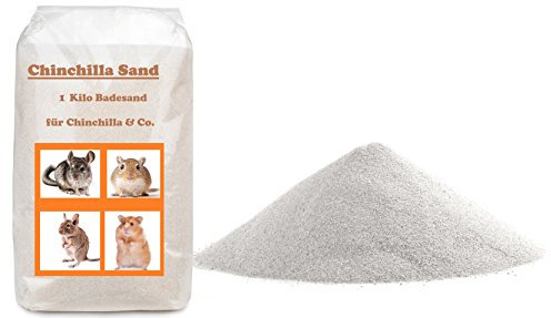 Kultpfötchen 1kg Chinchilla Sand für Nager und Co - wählbar auch 5kg - 10kg - 25kg - 30kg