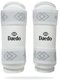 DAEDO Taekwondo Forearm Guard - Lightweight & Comfortable with Two Elastic Straps for Secure Fit, Ideal for Sparring & Training