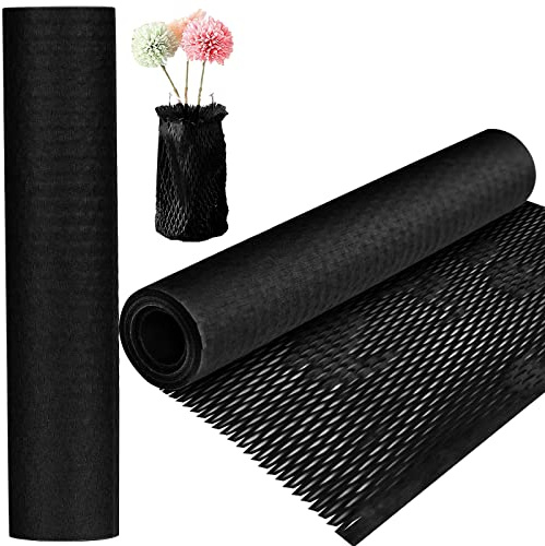 Honeycomb Wrap Paper Honeycomb Cushioning Wrap Roll Honeycomb Packing Paper Void Fill Paper for Package Moving House Shipping Breakables, 30CMX15M