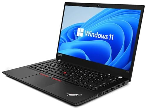 Lenovo ThinkPad T490 Windows 11 Ultrabook - 14 Full HD Intel Core i5-8265U 8GB 256GB SSD HDMI WebCam WiFi PC Laptop (Renewed)