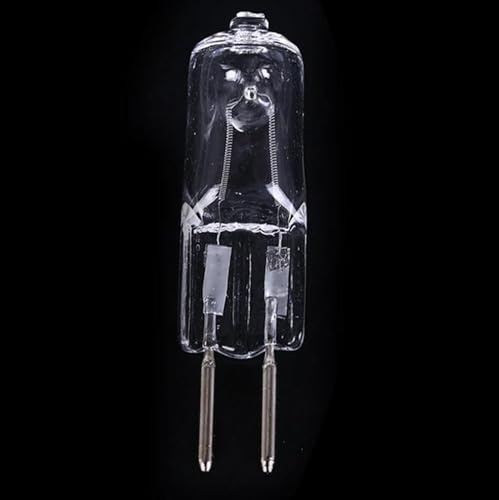 UGEFKMQ Halogenstrahler G6.35 AC 230V 50W GY6.35 Halogenlampen GY6.35 Bi-pin Klare Kapsellampe G6.35 100W Lampen Warmweiß 75W 5Pc