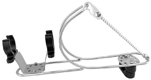 LeeQinersw Boat Lifebuoy Bracket Horseshoe Lifebuoy Mount for Swimming Outdoor