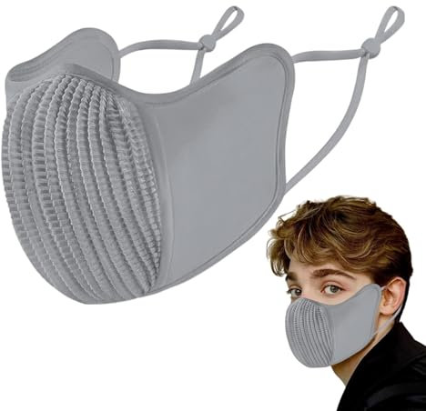 Tanxemery Halbmaske | UV-Schutz Gesichtsmaske,Winddichter Und Beschlagfreier Atmungsaktiver Gesichtsschutz Aus -Seide Für Damen Und Herren Bei Outdoor-Aktivitäten Wie Wandern Ren Laufen Und Radfahren