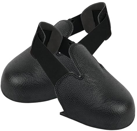 Cubiertas de zapatos de acero para los dedos del pie, anti golpes, protector de seguridad para los pies, protector de botas de trabajo reutilizable, para construcción, almacén, caminar, trabajo