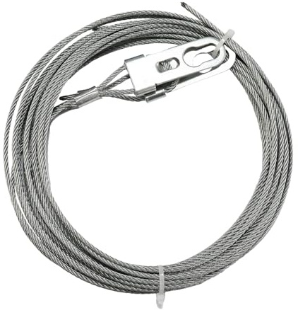 GD 52262 Extension Spring Cable Set, 1/8 Inch x 13-1/2 Feet, Galvanized Carbon Steel, for Phoenix Doors Garage Door Hardware,Garage Door Cable,1 Set