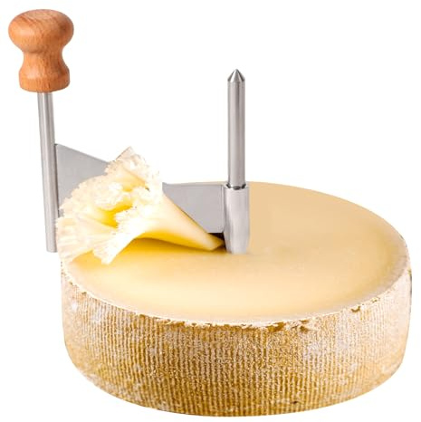 Cheese Curler Grater, Stainless Steel Cheese Flower Shaver Manual Practical Kitchen Tools for Chocolate Shavings Curls for Dessert Chocolate Nuts