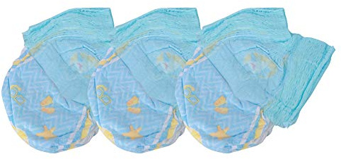 Annadue Pannolini da Bagno Riutilizzabili per Neonati, Pannolini da Bagno Impermeabili per Neonati, da 3 Pezzi per in Piscina (L 9-14 kg)
