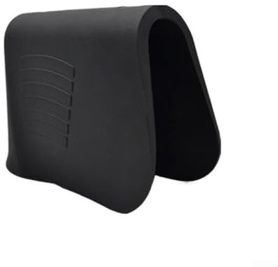 NEIQIUWING Strumento versatile per fughe di piastrelle, in gomma, raschietto per fessure del pavimento, punta angolata per un'applicazione uniforme, impugnatura antiscivolo, nero (1 pezzo)