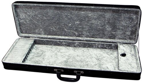 GEWA étui pour archets 6 archets noir, intérieur velours anthracite pour violon, alto, violoncelle