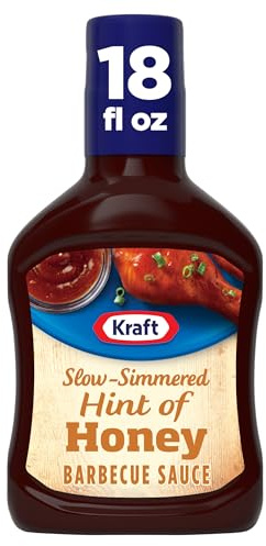 Kraft Slow Simmered Sweet Honey Barbecue Sauce (18 oz Bottle)
