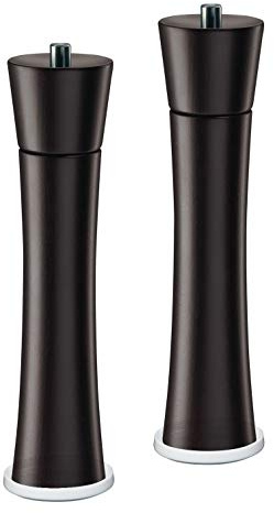 Zassenhaus Set Macina Sale e Pepe Frankfurt Wenge 30 cm con piattino in porcellana